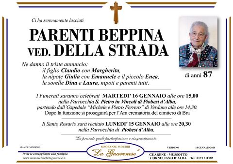 Avviso di lutto