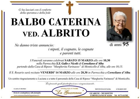 Avviso di lutto