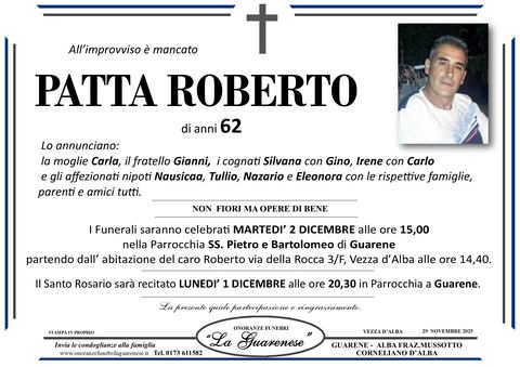 Avviso di lutto