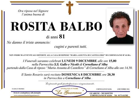 Avviso di lutto