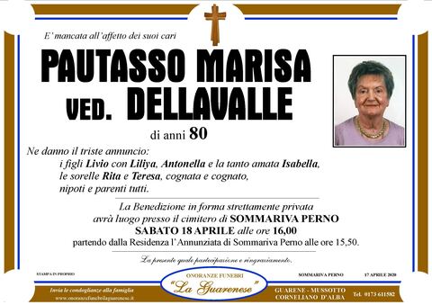 Avviso di lutto