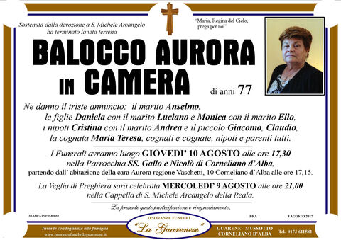 Avviso di lutto