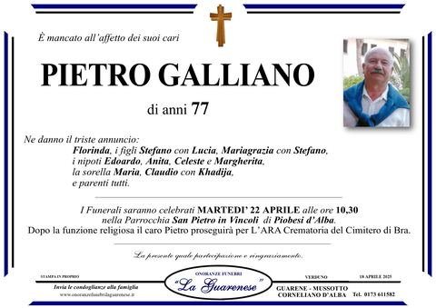 Avviso di lutto