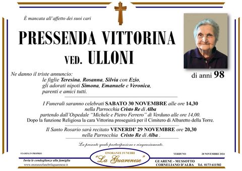 Avviso di lutto