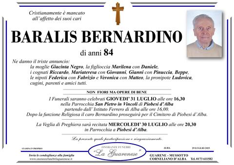 Avviso di lutto