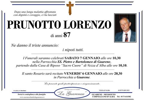 Avviso di lutto