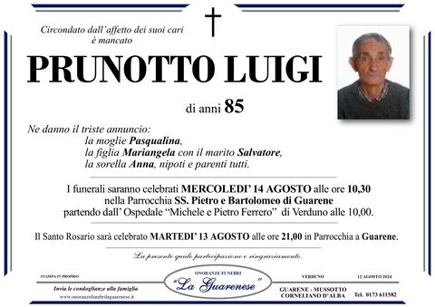 Avviso di lutto
