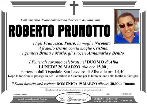 Avviso di lutto