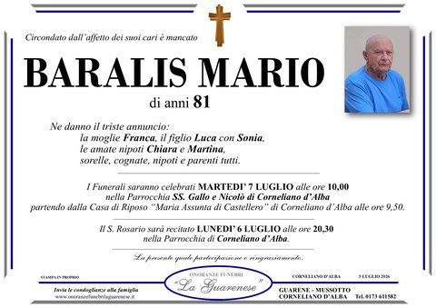 Avviso di lutto