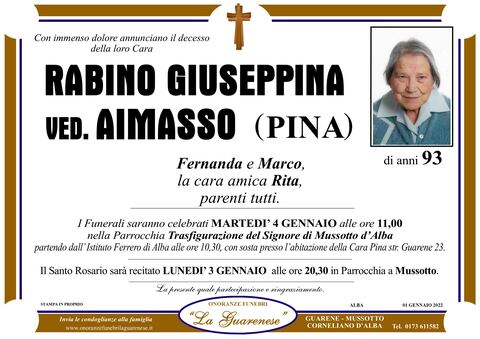 Avviso di lutto