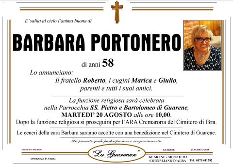 Avviso di lutto