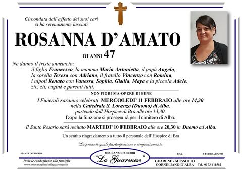 Avviso di lutto