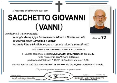 Avviso di lutto