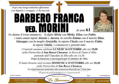 Avviso di lutto