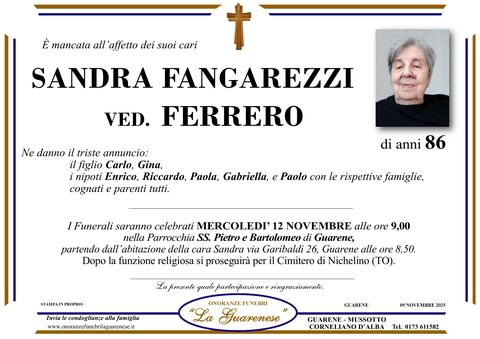Avviso di lutto