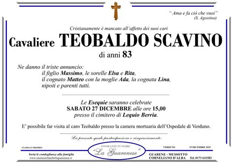 Avviso di lutto
