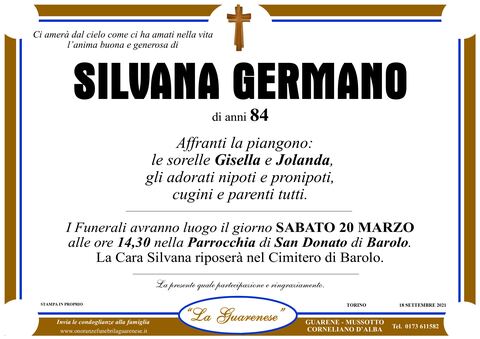 Avviso di lutto