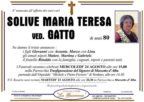 Avviso di lutto