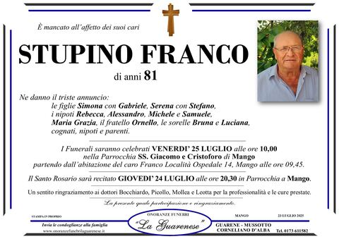 Avviso di lutto