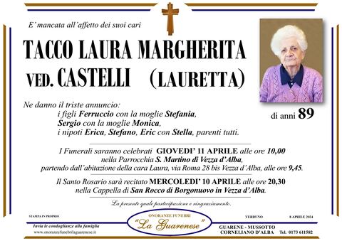 Avviso di lutto