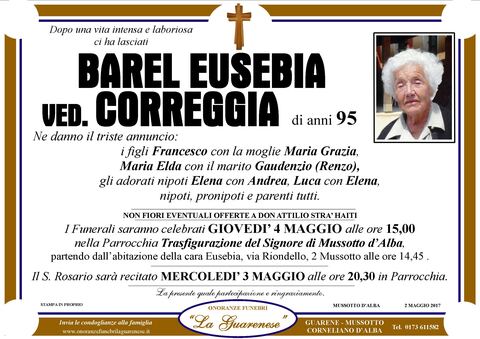 Avviso di lutto