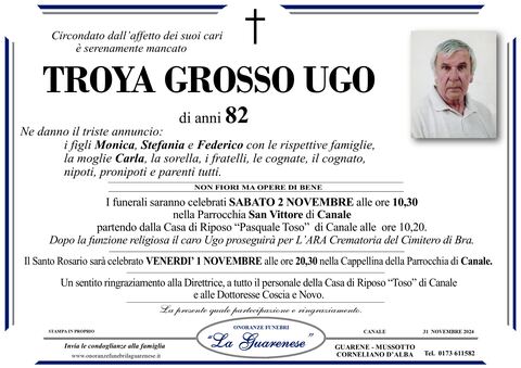 Avviso di lutto