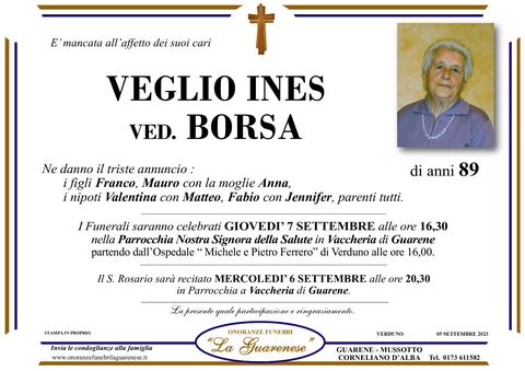 Avviso di lutto