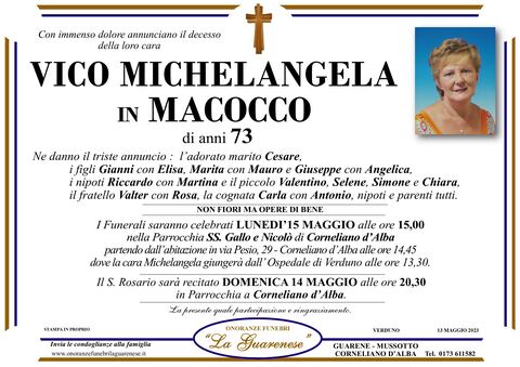 Avviso di lutto