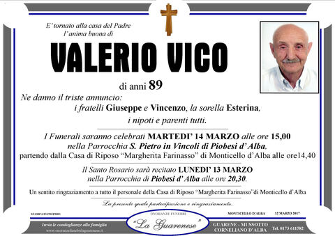 Avviso di lutto