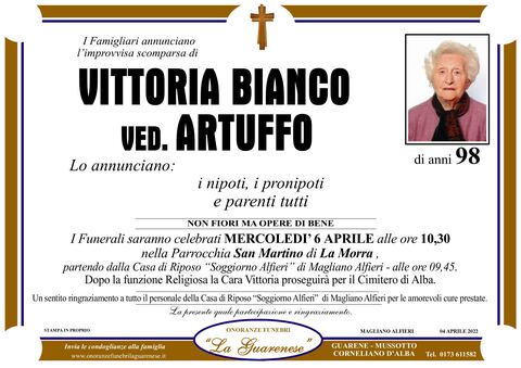 Avviso di lutto