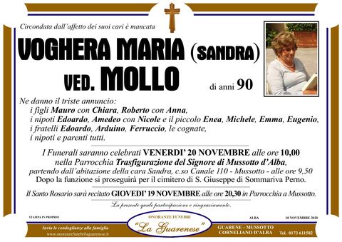 Avviso di lutto
