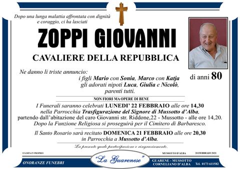 Avviso di lutto