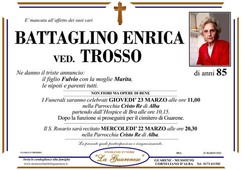 Avviso di lutto