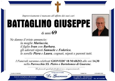 Avviso di lutto