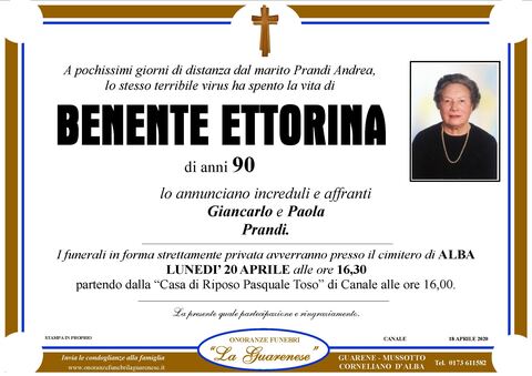 Avviso di lutto