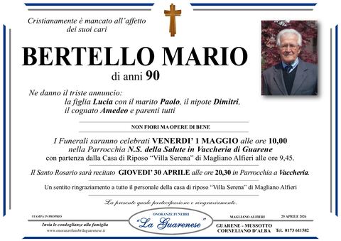 Avviso di lutto