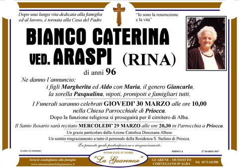 Avviso di lutto