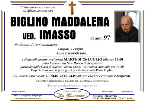 Avviso di lutto