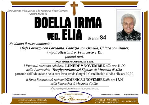 Avviso di lutto